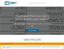 Tablet Screenshot of directmailers.com